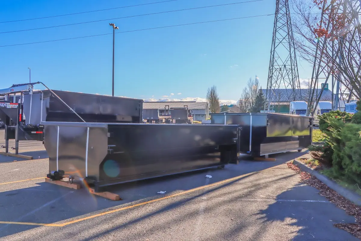 Professional dumpster rental and junk removal service in McLean